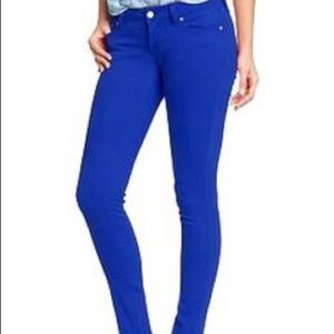 Old Navy rockstar mid-rise blue jeans